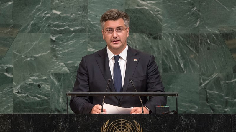 Address of Andrej Plenković PM of the Republic of Croatia at the 72nd session of the General Assembly of the UN